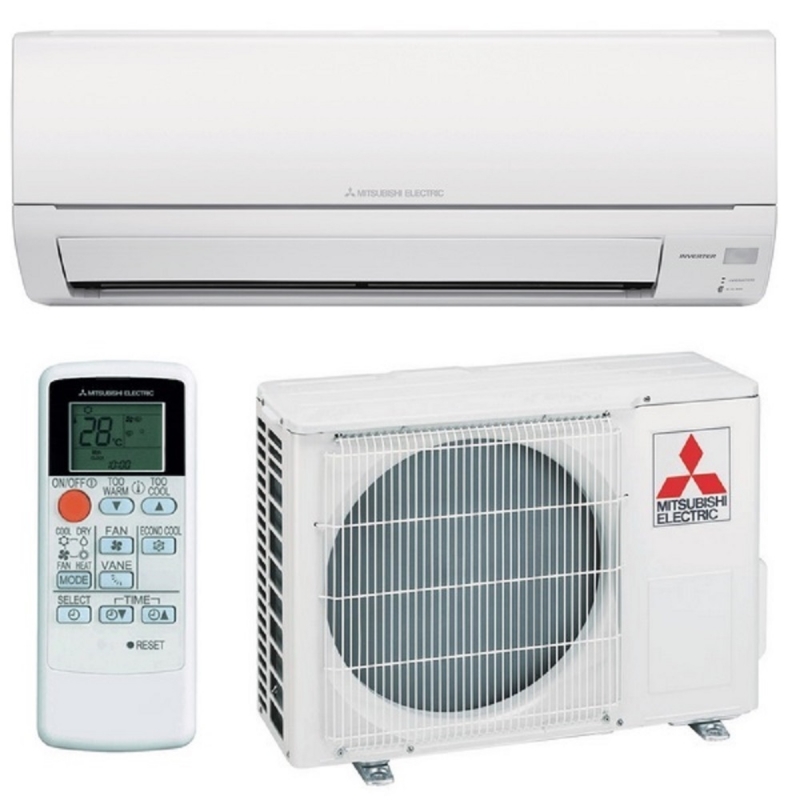 Mitsubishi Electric x2 MSZ-HR25VF + MXZ-2HA40VF